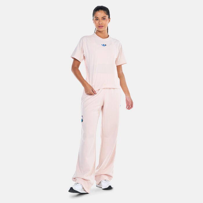 adidas Originals Women's X Hello Kitty Sweatpants Pink adidas Originals Women's X Hello Kitty Sweatpants Pink image number 2