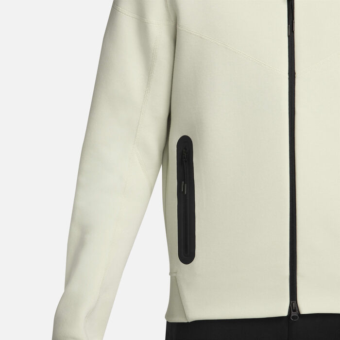 Nike Men's Sportswear Tech Fleece Windrunner Full-Zip Hoodie Ivory image number 5