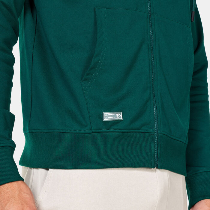 Sun and Sand Sports Men's Zipper Hoodie Green image number 3
