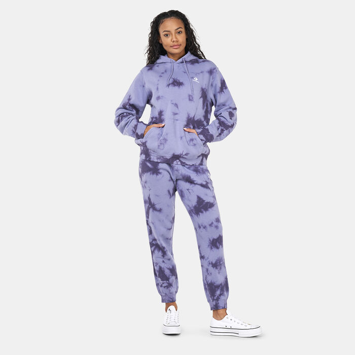 Converse Go-To Star Chevron Washed Sweatpants Purple Converse Go-To Star Chevron Washed Sweatpants Purple image number 2