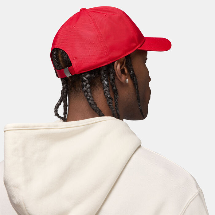 Jordan Rise Structured Metal Logo Cap Red image number 1