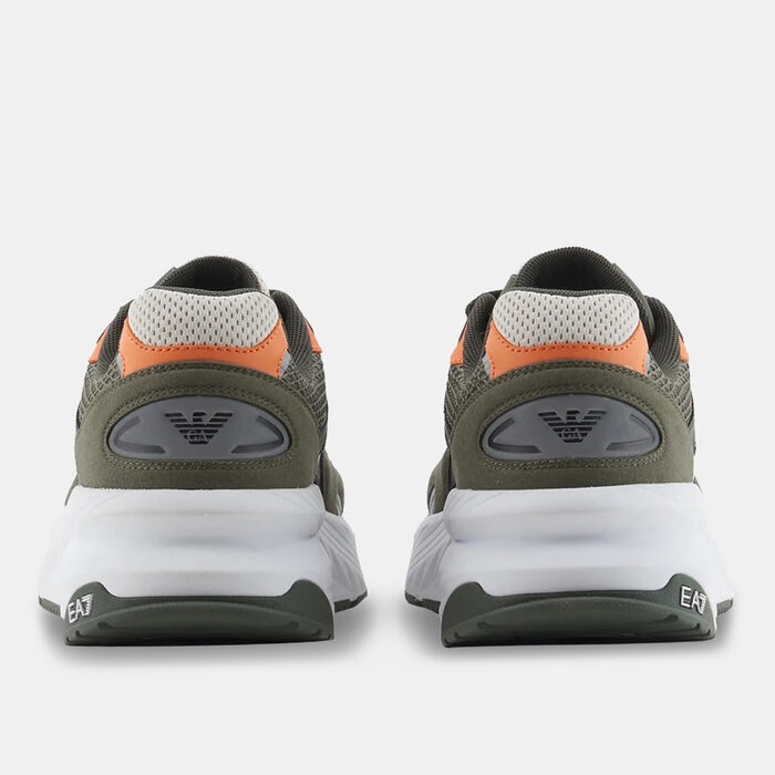 EA7 Emporio Armani Men's Crusher Sonic Performance Running Shoes Green image number 2