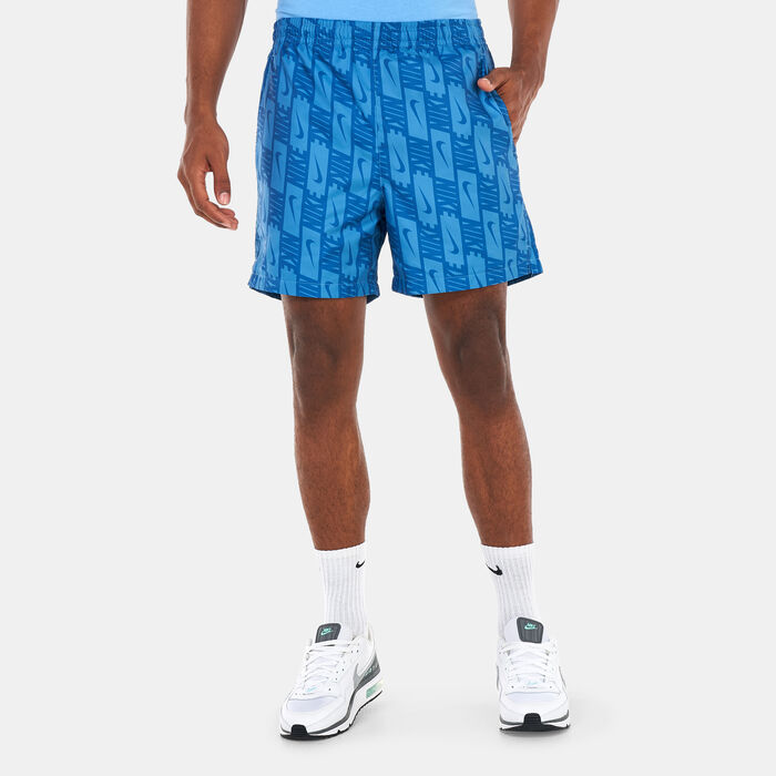 Nike Men's Repeat Woven Flow Shorts Blue image number 0
