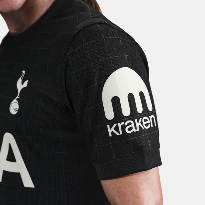 Nike Men's Tottenham Hotspur 2025/26 Away Authentic Football Jersey Black Nike Men's Tottenham Hotspur 2025/26 Away Authentic Football Jersey Black image number 5