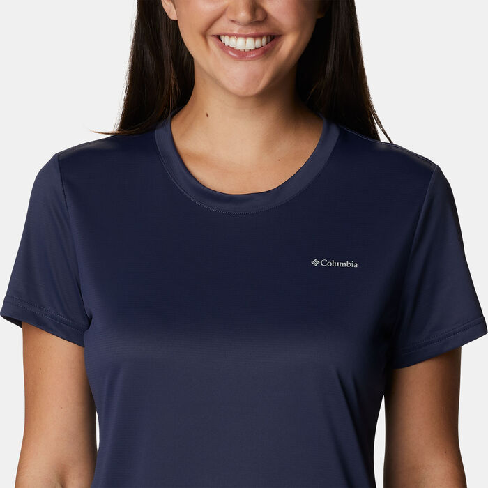 Columbia Women's Hike T-Shirt Blue Columbia Women's Hike T-Shirt Blue image number 2