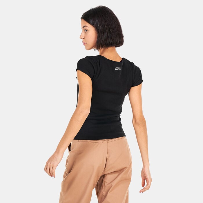 Vans Women's Lydia T-Shirt Black Vans Women's Lydia T-Shirt Black image number 1