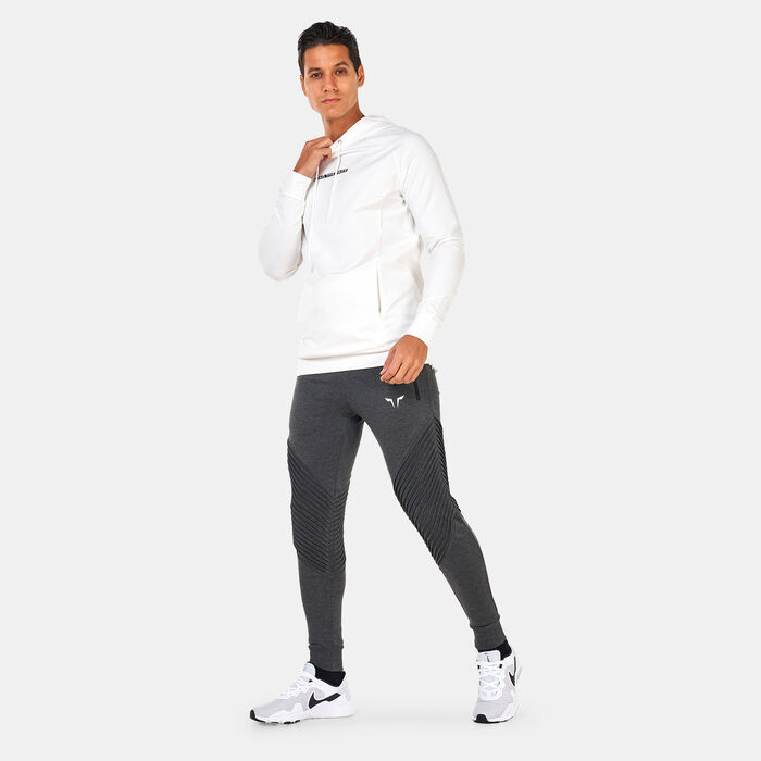 SQUATWOLF Men's Statement Hoodie White SQUATWOLF Men's Statement Hoodie White image number 2