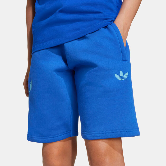 adidas Kids' Messi Shorts Blue adidas Kids' Messi Shorts Blue image number 3