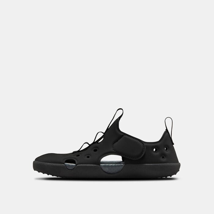 Nike Kids' Sunray Protect 4 Sandals Black Nike Kids' Sunray Protect 4 Sandals Black image number 2