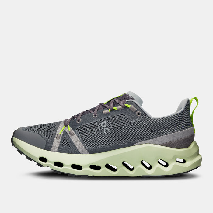 On Men's Cloudsurfer Trail Running Shoes Grey On Men's Cloudsurfer Trail Running Shoes Grey image number 2