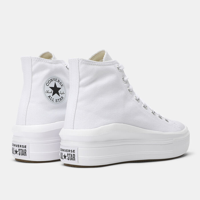 Converse Chuck Taylor All Star Move Hi Unisex Shoe White Converse Chuck Taylor All Star Move Hi Unisex Shoe White image number 2
