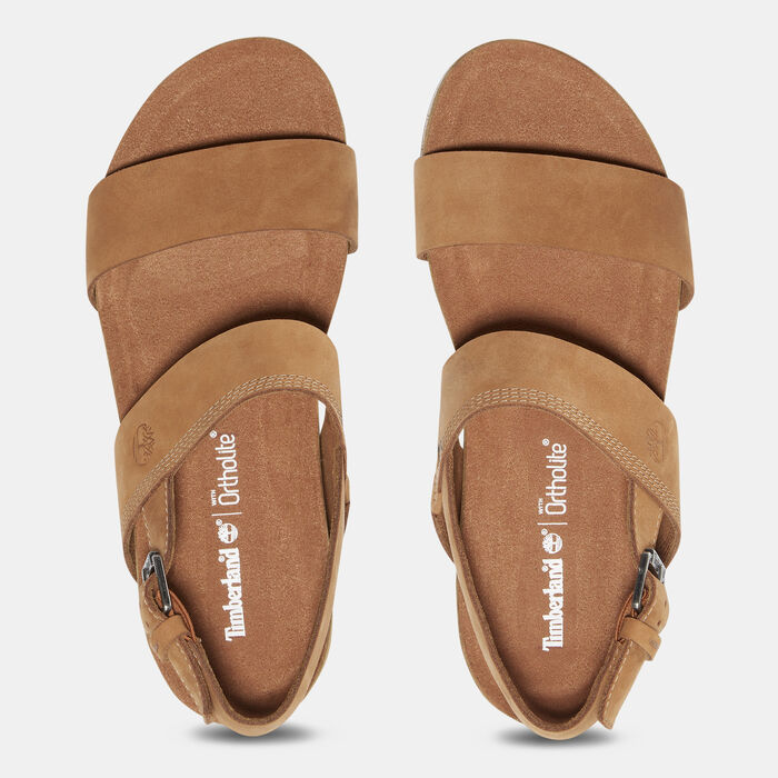 Timberland Women's Malibu Waves Sandals Brown Timberland Women's Malibu Waves Sandals Brown image number 4