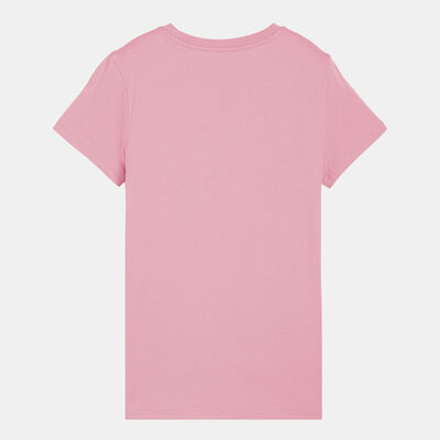 PUMA Women's ESS Logo Lab T-Shirt Pink