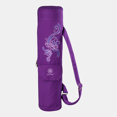 Gaiam Surf Yoga Mat Bag Purple Gaiam Surf Yoga Mat Bag Purple