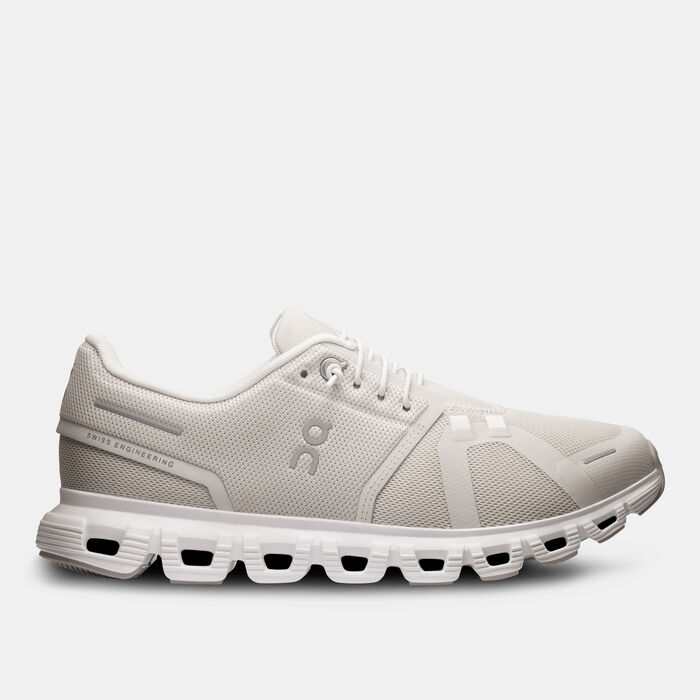 On Women's Cloud 6 Running Shoes Grey image number 1