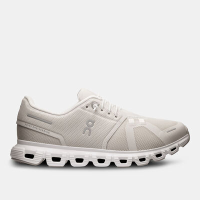 On Women's Cloud 6 Running Shoes Grey On Women's Cloud 6 Running Shoes Grey