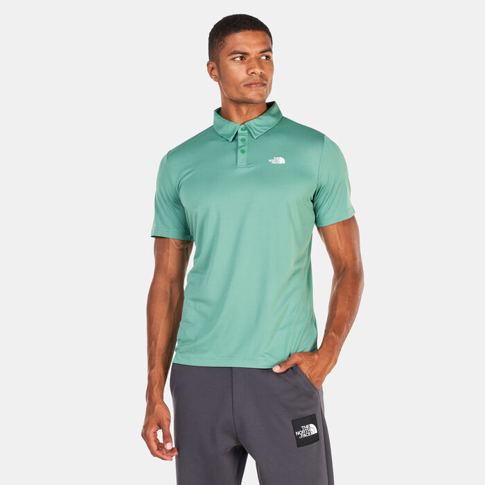 The North Face Men's Tanken Polo Shirt Green The North Face Men's Tanken Polo Shirt Green image number 0