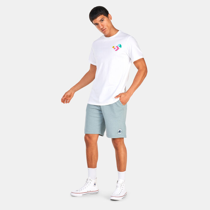 Converse Men's Tropical T-Shirt White Converse Men's Tropical T-Shirt White image number 2
