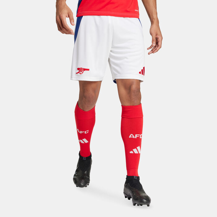 adidas Men's Arsenal Replica Home Football Shorts - 2024/25 White adidas Men's Arsenal Replica Home Football Shorts - 2024/25 White image number 0