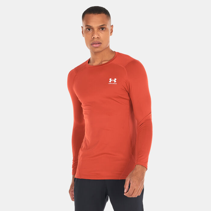 Men's HeatGear® Armour Fitted Long Sleeve Top from Under Armour