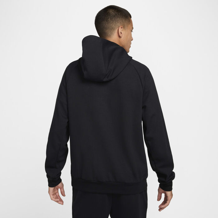 Nike Men's Primary Fleece Dri-FIT UV Training Hoodie Black Nike Men's Primary Fleece Dri-FIT UV Training Hoodie Black image number 1