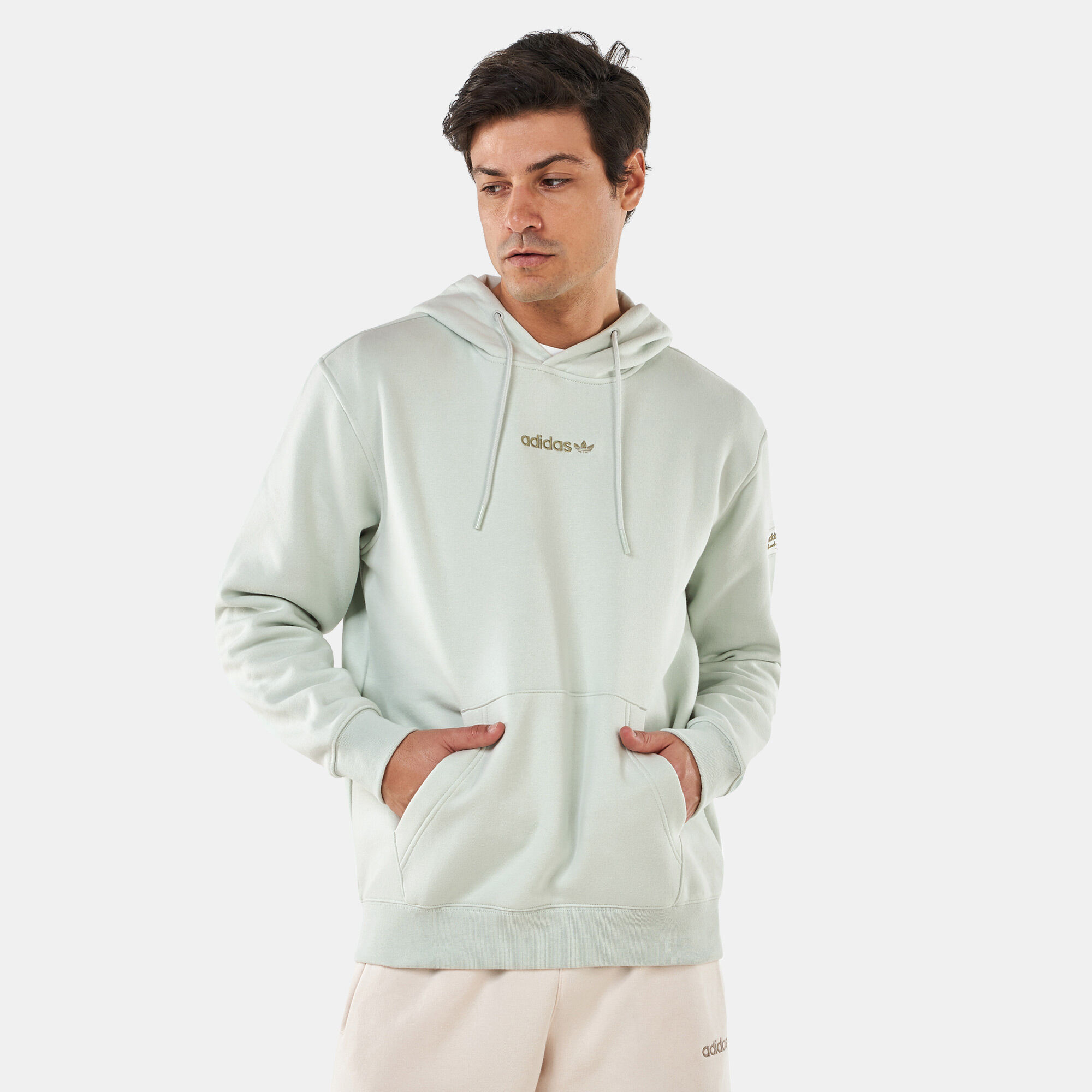 Adidas linear hoodie mens cheap