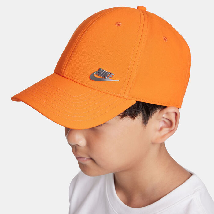 Nike Dri-FIT Club Structured Metal Logo Cap Orange Nike Dri-FIT Club Structured Metal Logo Cap Orange image number 3