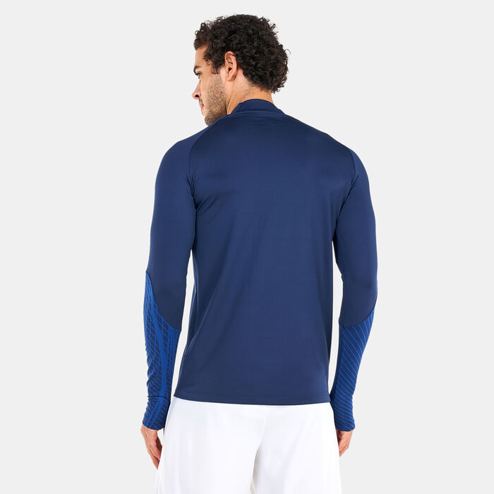 Nike Men's Dri-FIT Strike Drill Shirt Blue Nike Men's Dri-FIT Strike Drill Shirt Blue image number 1