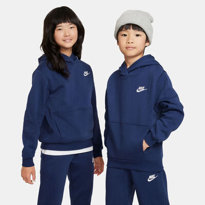 Nike Kids' Sportswear Club Fleece Hoodie Blue