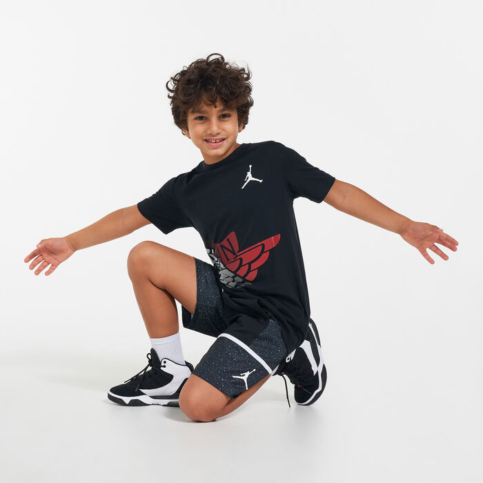 Kids' Jumpman Graphic Panel Shorts Kids' Jumpman Graphic Panel Shorts image number 2