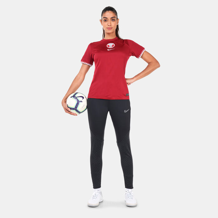 Nike Women's Dri-FIT Strike Knit Football Pants Black Nike Women's Dri-FIT Strike Knit Football Pants Black image number 2