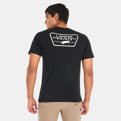 Vans Men's Full Patch Back T-Shirt Black