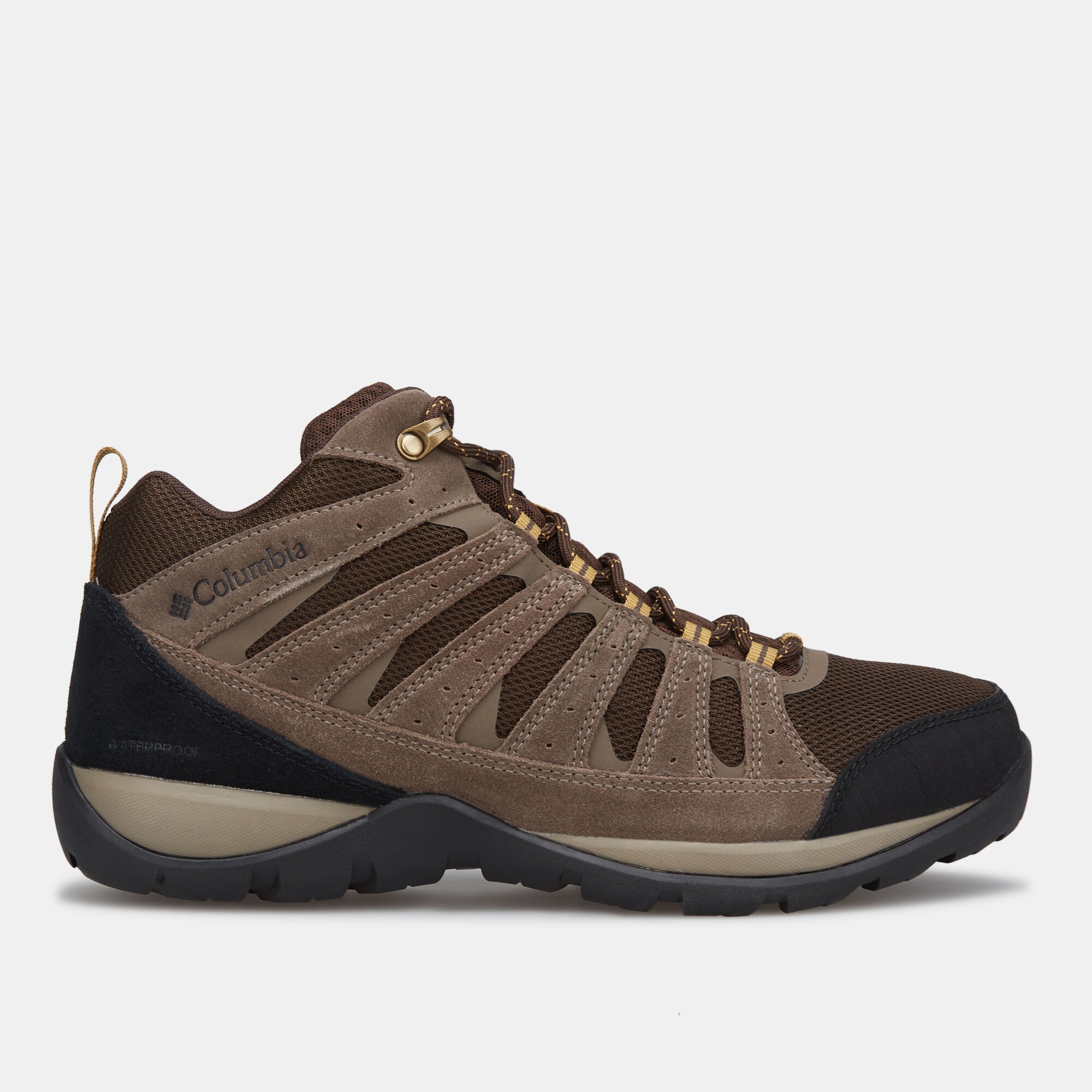 Buy Columbia Redmond V2 Waterproof Mid Hiking Shoe Brown in KSA SSS