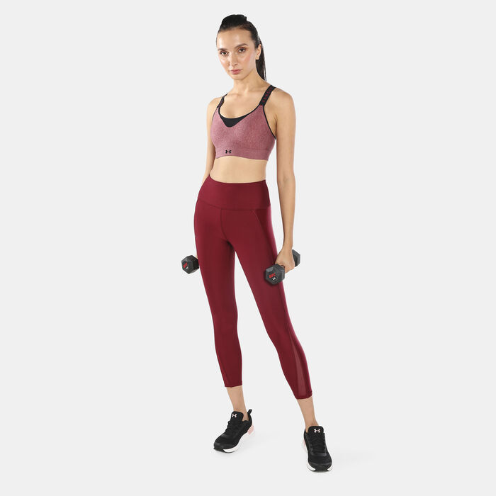 Women's HeatGear® Armour Ankle Leggings Women's HeatGear® Armour Ankle Leggings image number 2