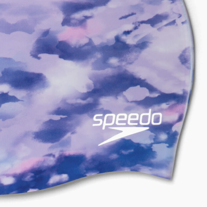 Speedo Kids' Digital Printed Swimming Cap Multi-Color Speedo Kids' Digital Printed Swimming Cap Multi-Color image number 2