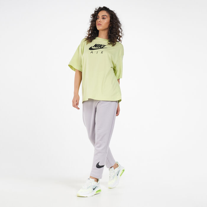 Nike Women's Sportswear Swoosh Pants Grey Nike Women's Sportswear Swoosh Pants Grey image number 2