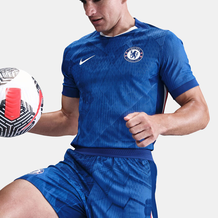 Nike Men's Chelsea 25/26 Home Authentic Football Jersey Blue Nike Men's Chelsea 25/26 Home Authentic Football Jersey Blue image number 4