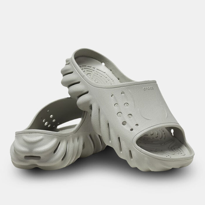 Crocs Echo Slides Grey Crocs Echo Slides Grey image number 3