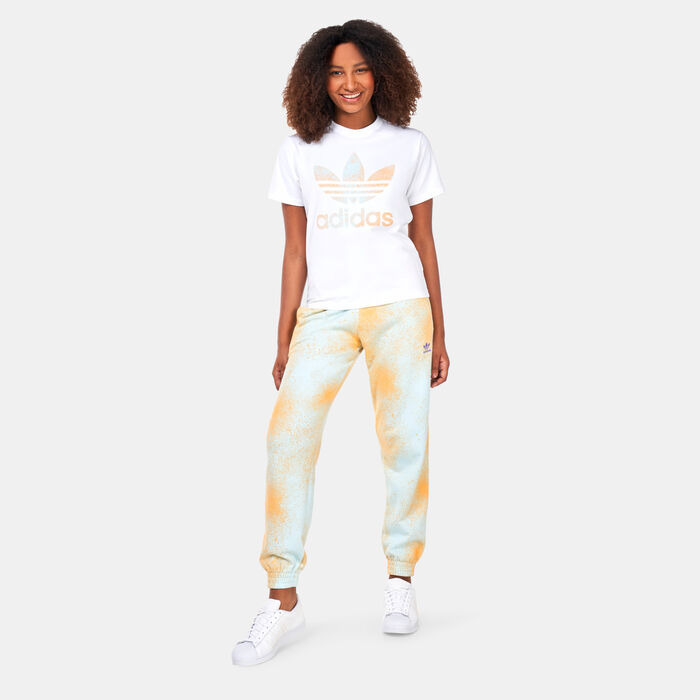 adidas Originals Women's Trefoil T-Shirt White adidas Originals Women's Trefoil T-Shirt White image number 2