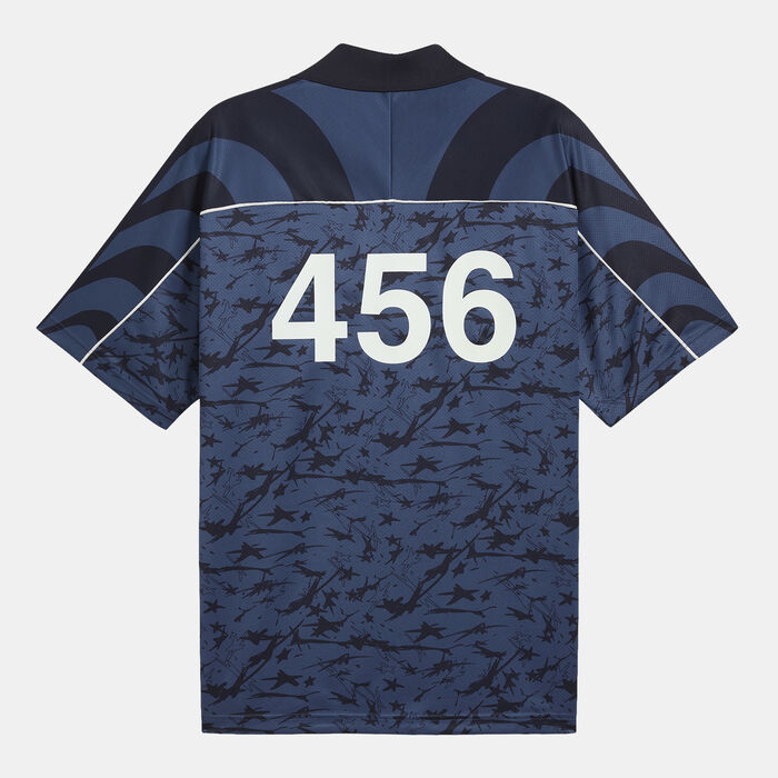 PUMA Men's Squid Game Football Graphic Top Blue image number 5