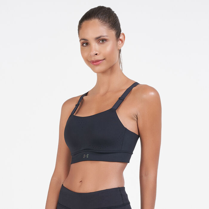 Under Armour Women's RUSH™ High Sports Bra Black Under Armour Women's RUSH™ High Sports Bra Black image number 0