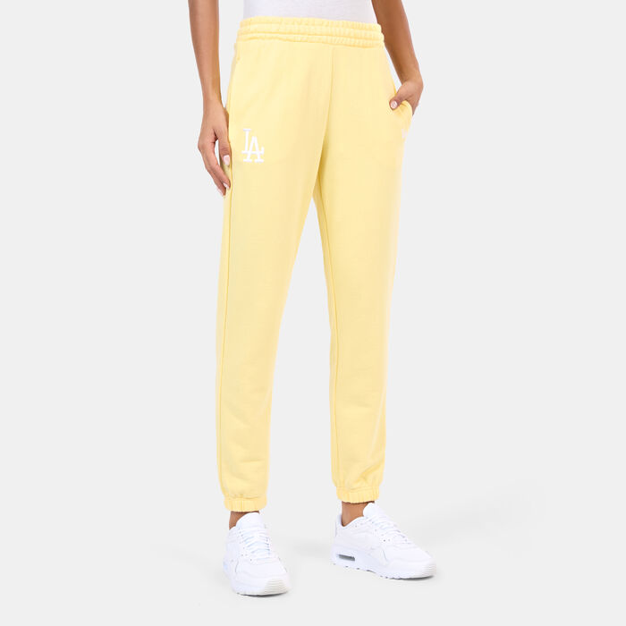 New Era Women's MLB Los Angeles Dodgers Joggers yellow New Era Women's MLB Los Angeles Dodgers Joggers yellow image number 0