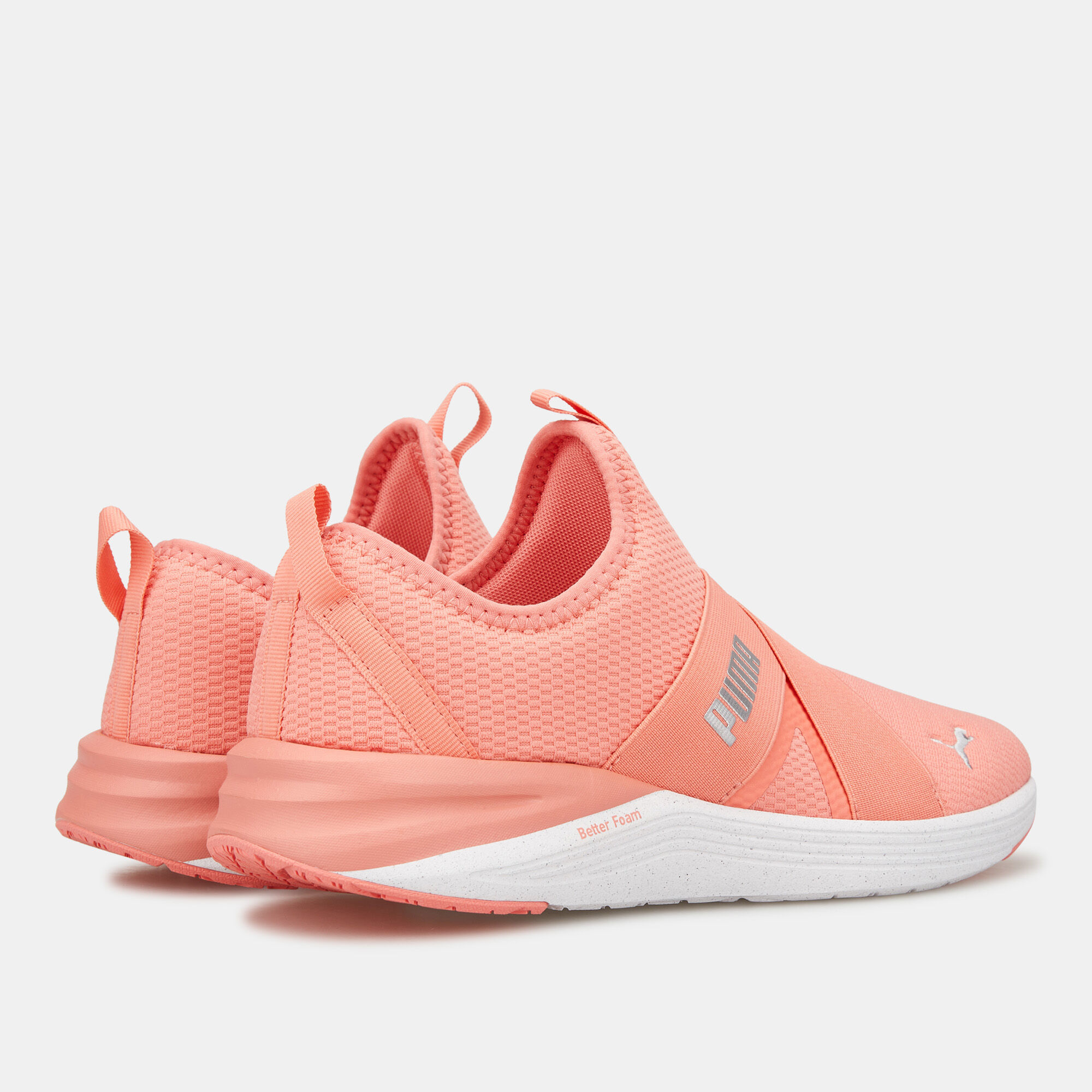 Puma slip on sale ons orange women