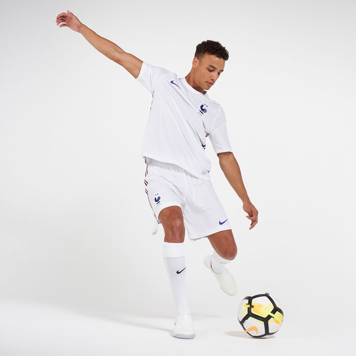 Nike Men's France 2020 Stadium Home/Away Shorts White image number 2