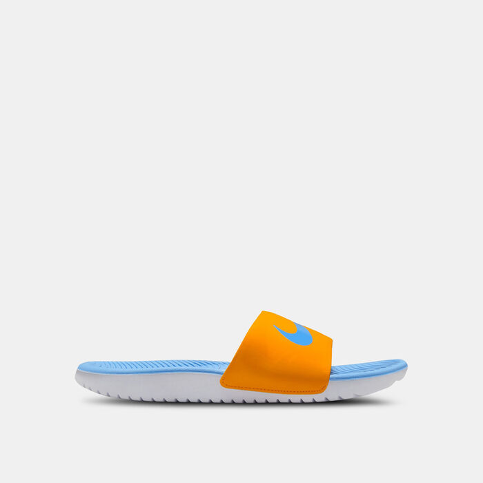 Nike Kids' Kawa Slides Orange Nike Kids' Kawa Slides Orange image number 5