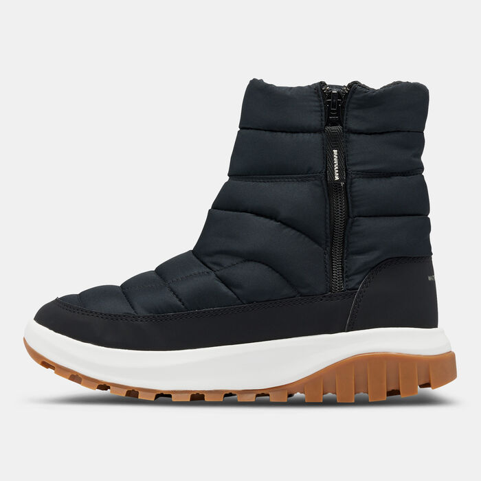 Columbia Women's Snowtrot Waterproof Winter Mid Boots Black image number 2