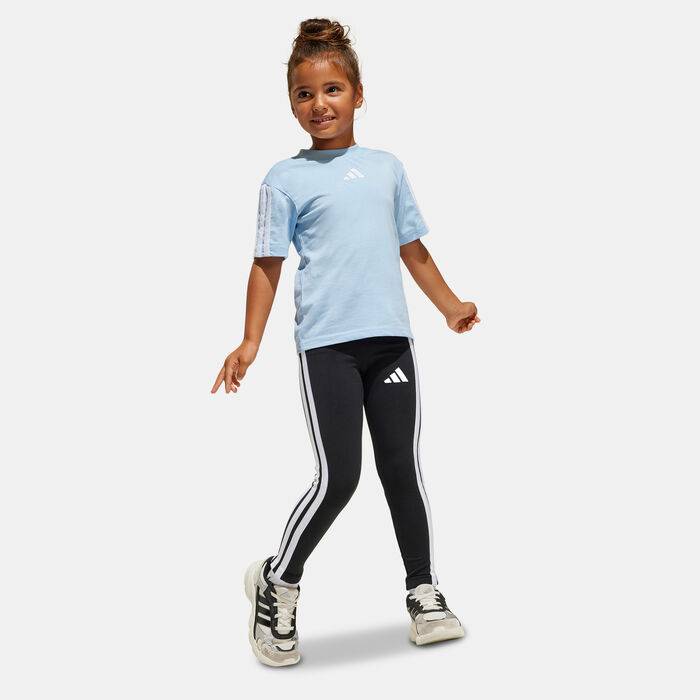 adidas Kids' Essentials Leggings Black image number 2
