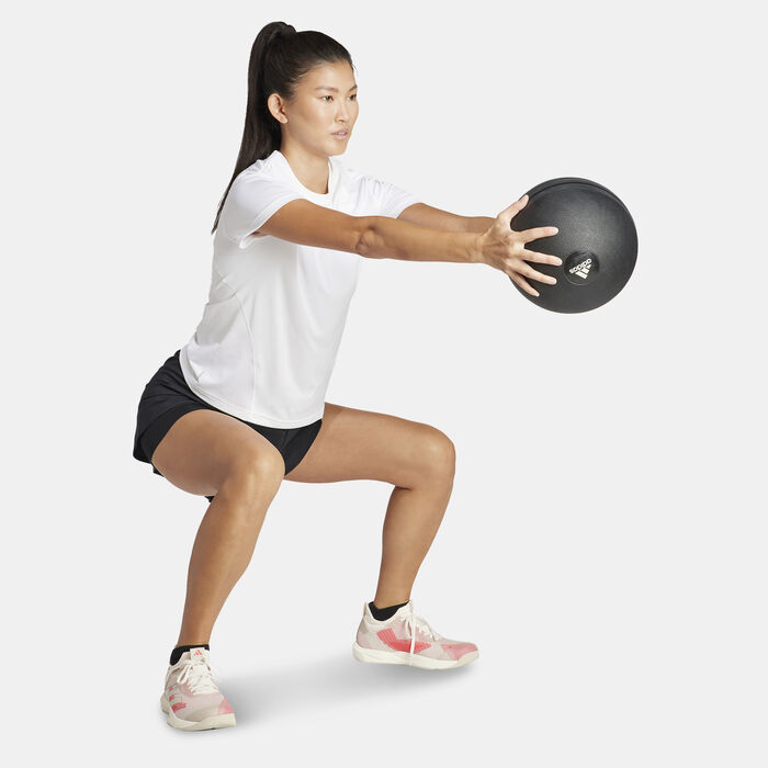 adidas Women's Designed for Training T-Shirt White adidas Women's Designed for Training T-Shirt White image number 2