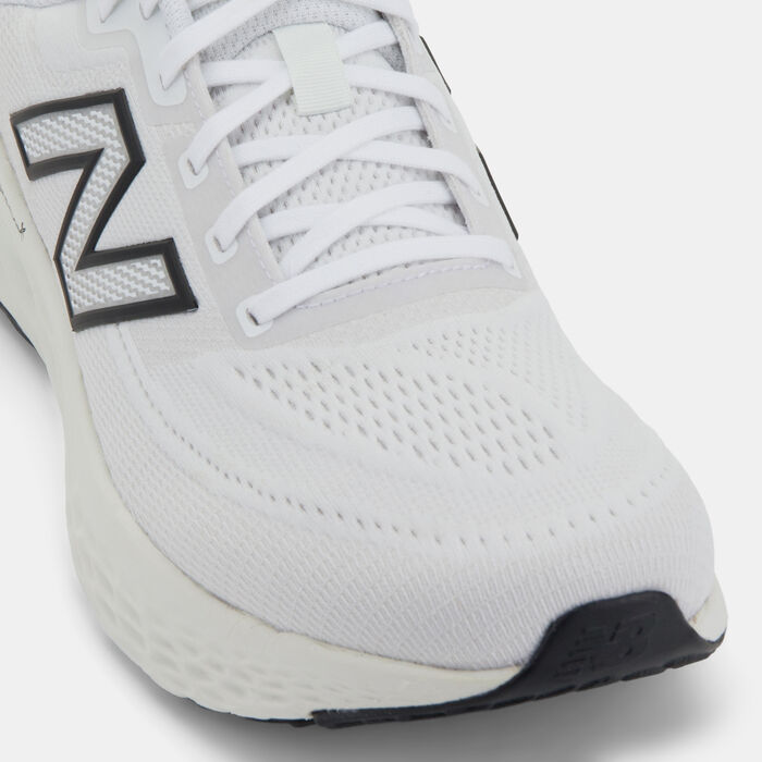 New Balance Men's Fresh Foam X EVOZ v3 Running Shoes White New Balance Men's Fresh Foam X EVOZ v3 Running Shoes White image number 4