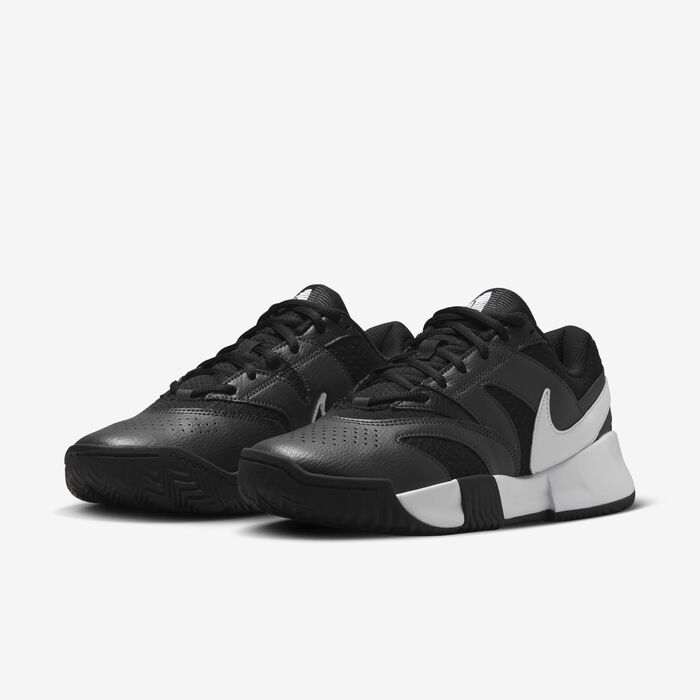Nike Women's Court Lite 4 Clay Tennis Shoes Black Nike Women's Court Lite 4 Clay Tennis Shoes Black image number 4